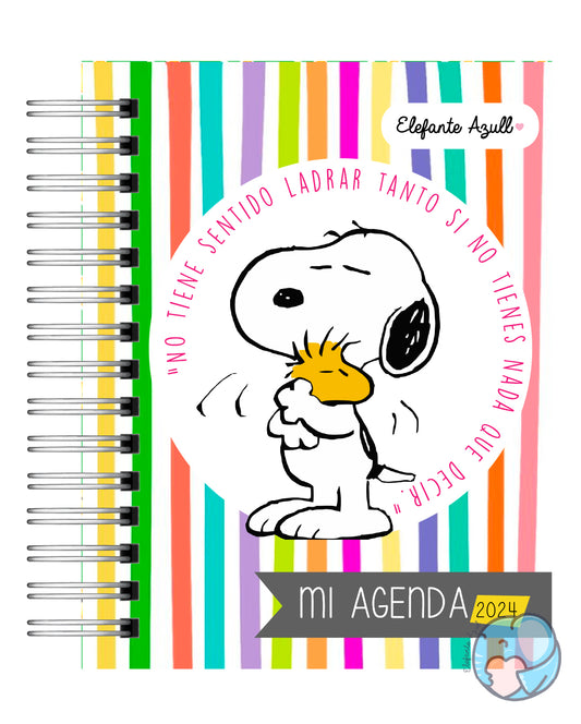Agenda Snoopy 2024 - Elefante Azull