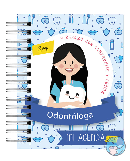 Agenda Odontología 2024 - Elefante Azull