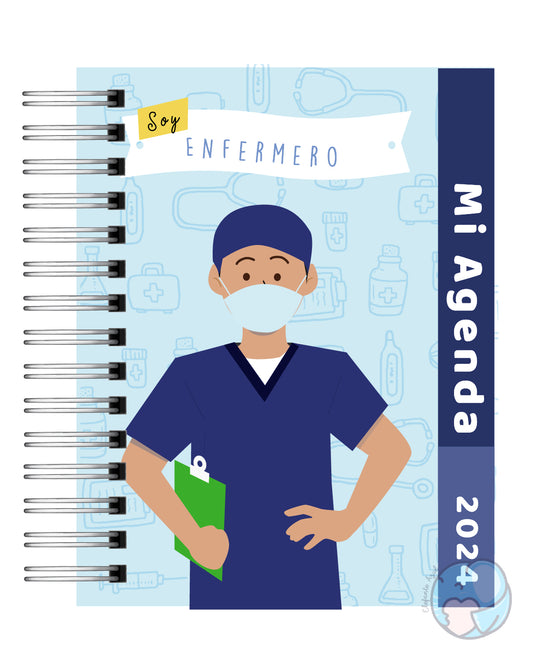 Agenda Enfermeros 2024 - Elefante Azull
