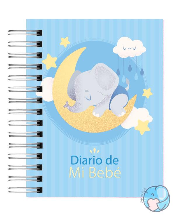 Diario de mi Bebé - Elefante Azull