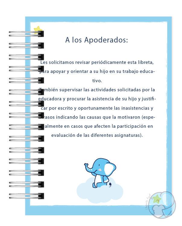 Libreta de Comunicaciones - Elefante Azull
