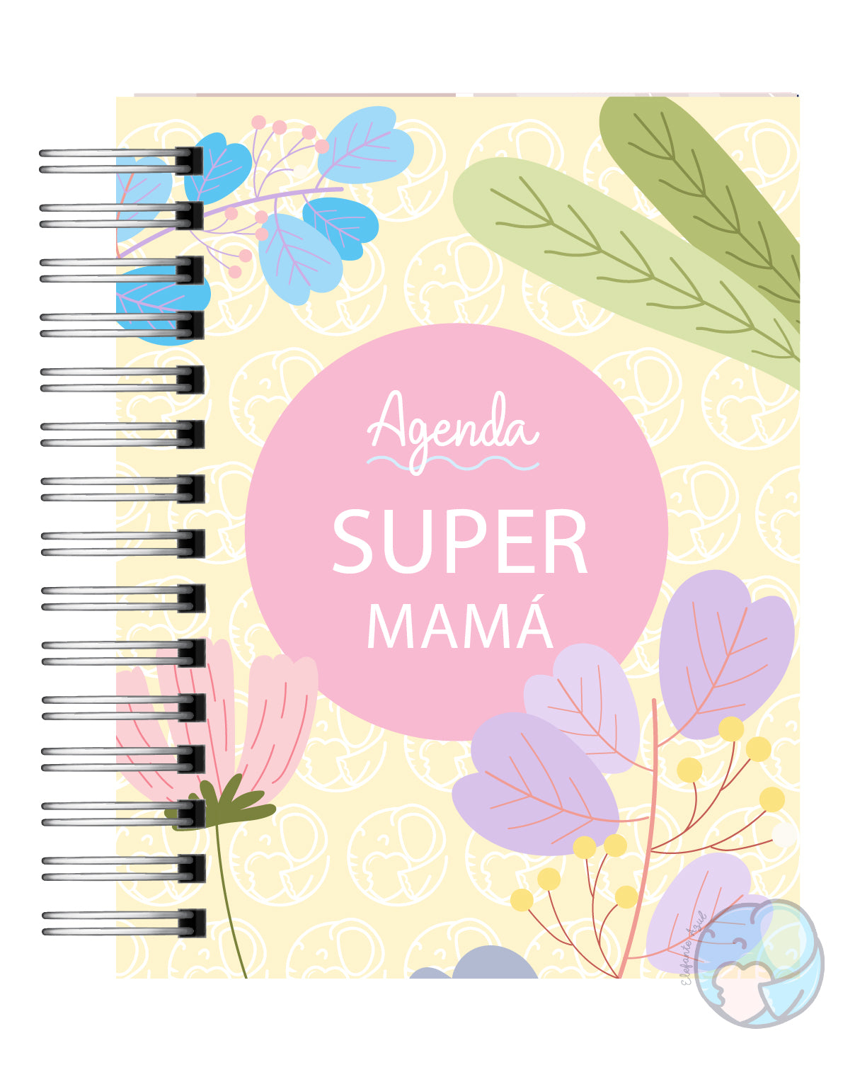 Agenda Super Mamá - Elefante Azull