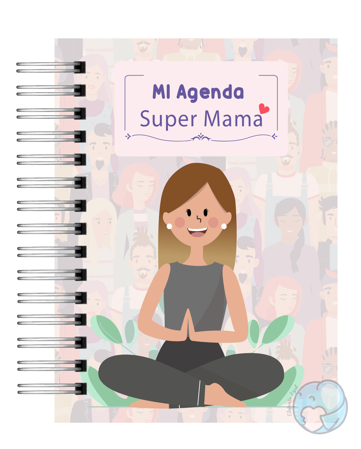 Agenda Super Mamá - Elefante Azull